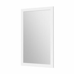 Affine Framed Wooden Bathroom Mirror Wood Frame Wall Mounted Mirrors Grey 1000 X 600mm - thumbnail 3