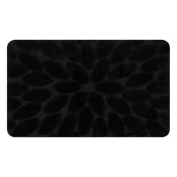 RugsX Bathroom Rug Supreme Stones, Non-Slip, Soft - Black  50X80 Cm - thumbnail 4