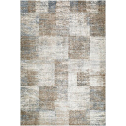 Livabliss Avellino-Modern Brown Grey Blue Graphic High Pile Living Dining Bedroom Rug 200 X 280 Cm Easy Care, Non Shedding - thumbnail 2