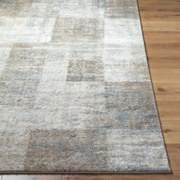 Livabliss Avellino-Modern Brown Grey Blue Graphic High Pile Living Dining Bedroom Rug 200 X 280 Cm Easy Care, Non Shedding - thumbnail 5