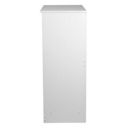 Urbn-Living Urbnliving Height 108.5Cm 5 Drawer Skagen Wooden Bedroom Chest Cabinet Colour White Carcass And White Drawers No Handle Storage - thumbnail 7