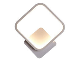 Led Wall Lamp Bedroom Light Nordic Modern White Aluminum 25X30Cm - thumbnail 2
