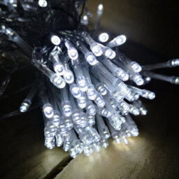 Premier - 50 Led Multi Action Battery Operated Timelights™ - White/clear Cable - thumbnail 4