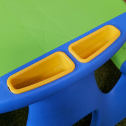 Samuel Alexander 48Cm Kids Outdoor Garden Patio Plastic Picnic Table And Bench - thumbnail 3
