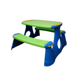 Samuel Alexander 48Cm Kids Outdoor Garden Patio Plastic Picnic Table And Bench - thumbnail 7