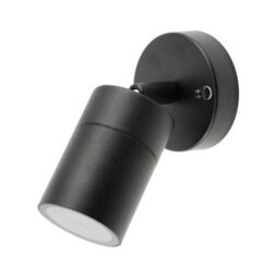 CGC Lighting Cgc Leon Black Stainless Steel Adjustable Outdoor Wall Spotlight - thumbnail 6