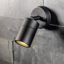 CGC Lighting Cgc Leon Black Stainless Steel Adjustable Outdoor Wall Spotlight - thumbnail 3