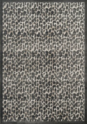 Mayfair Living Room Area Rug Metallic Sheen Contemporary Modern Leopard Design - Black 200Cm X 290Cm - thumbnail 2