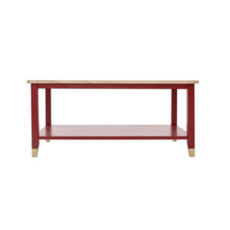 Cabinet Bits Palazzi Coffee Table H45 W100 D56Cm Red/natural - thumbnail 4