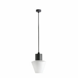 Luminosa Lighting Luminosa Mistu Outdoor Pendant Ceiling Light Dark Grey 1X E27 Ip44