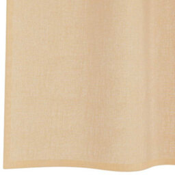 Berkfield Voile Curtains With Rod Pockets 2 Pcs Sand - thumbnail 6