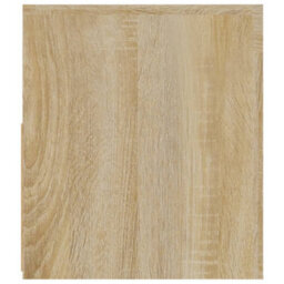 Berkfield Bedside Cabinets 2 Pcs With Leds Sonoma Oak 60X35X40 Cm - thumbnail 6