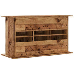 Walplus Old Wood Aquarium Stand Cabinet 101X41X58Cm Engineered Wood - Fish Tank Stand With Storage - thumbnail 6
