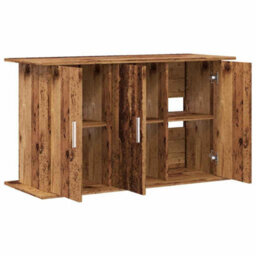 Walplus Old Wood Aquarium Stand Cabinet 101X41X58Cm Engineered Wood - Fish Tank Stand With Storage - thumbnail 7