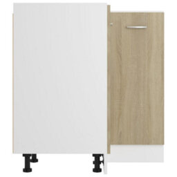 Vidaxl Corner Bottom Cabinet Lyon Sonoma Oak 75.5X75.5X81.5 Cm Engineered Wood - thumbnail 6