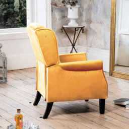 Barksdale Recliner Armchair - Yellow - thumbnail 7