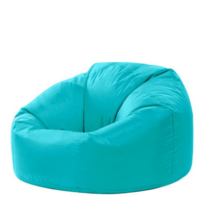 icon Adult Classic Beanbag Outdoor Waterproof Bean Bags Ready Filled - Light Blue - image 1