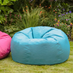 icon Adult Classic Beanbag Outdoor Waterproof Bean Bags Ready Filled - Light Blue - thumbnail 5