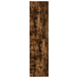 Berkfield Wardrobe Smoked Oak 100X50X200 Cm Engineered Wood - thumbnail 5