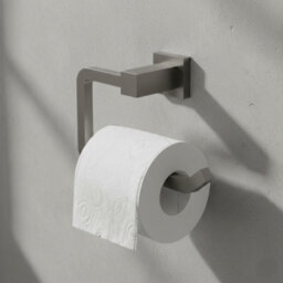 Plum&clay Tate Gun Grey Toilet Roll Holder - thumbnail 2