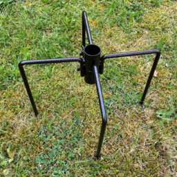 Selections Bird Feeding Station Stabiliser Stand Spikes In Hammertone Brown - thumbnail 2