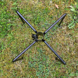 Selections Bird Feeding Station Stabiliser Stand Spikes In Hammertone Brown - thumbnail 4