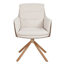 Swivel Armchair Mordern Occasional Tub Chair Accent Chair High Back Vanity Chair - thumbnail 1