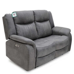 Furnishings For Less UK Lennox Grey Tech Fabric 3 + 2 Sofa Suite With Electric Recliner - thumbnail 4