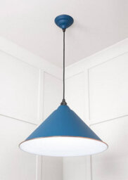 From the Anvil White Gloss Hockley Pendant In Upstream - thumbnail 4