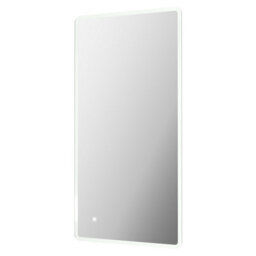 Affine Rectangle Led Bathroom Mirror Large Backlit Touch Demister Pad Mains 600X1200mm - thumbnail 2
