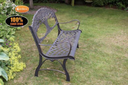 Gardeco 100% Cast Iron Bench With Tree - thumbnail 5