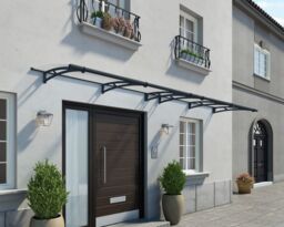 Canopia By Palram Aquila 4100 Grey Door Canopy, (H)17.5Cm (W)412Cm (D)91.5Cm - thumbnail 2