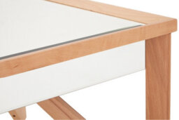 Orsina Premier Housewares Contemporary Glass Coffee Table - thumbnail 6