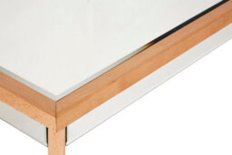 Orsina Premier Housewares Contemporary Glass Coffee Table - thumbnail 5