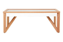 Orsina Premier Housewares Contemporary Glass Coffee Table