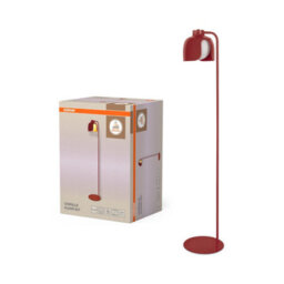 Osram Decor Corolle Floor Lamp E27 Red Modern Designer Standing Light - thumbnail 4