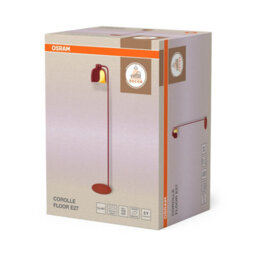 Osram Decor Corolle Floor Lamp E27 Red Modern Designer Standing Light - thumbnail 3