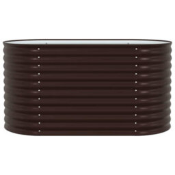 Walplus Garden Raised Bed Brown 160 X 80 X 81 Cm Steel - thumbnail 6