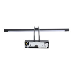 Living And Home Modern Aluminum And Acrylic Black Low-Energy Led Mirror 1-Light Bathroom Vanity Sconce - thumbnail 4