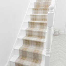 Plaid Stair Runner - Reversible, Durable & Hardwearing Carpet For Stairs & Staircases, Multiple Lengths - thumbnail 7