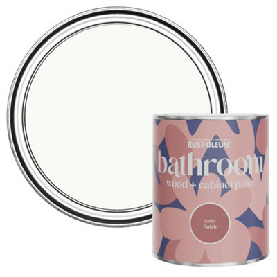 Rust-Oleum Still Satin Bathroom Wood & Cabinet Paint 750Ml - image 1