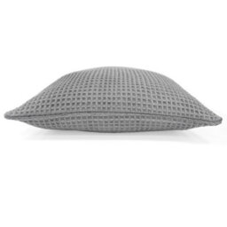 Appletree Bruges Silver Geo Waffle Texture Filled Cushion - thumbnail 3