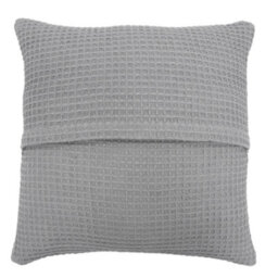 Appletree Bruges Silver Geo Waffle Texture Filled Cushion - thumbnail 2
