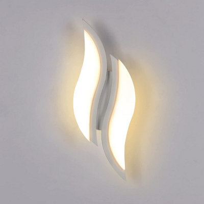 Pheashine Modern Led Wall Light,12W Acrylic Warm White 3000K For Living Room Or Staircase - image 1