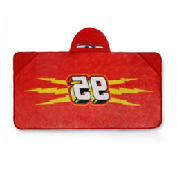 Disney Cars Lightning Mcqueen Hooded Fleece Blanket - thumbnail 3