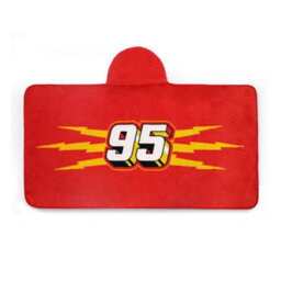 Disney Cars Lightning Mcqueen Hooded Fleece Blanket - thumbnail 4