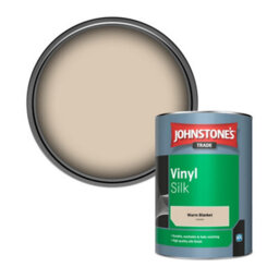 Johnstone's Trade Vinyl Silk Walls & Ceilings Emulsion Paint Warm Blanket (Ppg1078-3) 1L - thumbnail 1