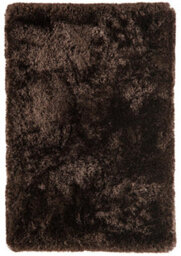Plush Dark Chocolate Luxury Shaggy Polyester Handmade Luxurious Sparkle Modern Rug For Living Room And Bedroom-160Cm X 230Cm - thumbnail 2