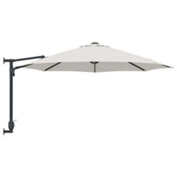 Walplus Garden Parasol Beige, Black 248 X 248 X 148 Cm Polyester, Steel - thumbnail 5