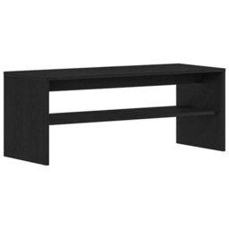 Berkfield Tv Cabinet Black Oak 100X40X40 Cm Engineered Wood - thumbnail 7